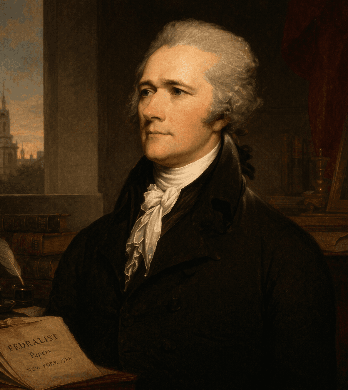 Portrait of Alexander Hamilton