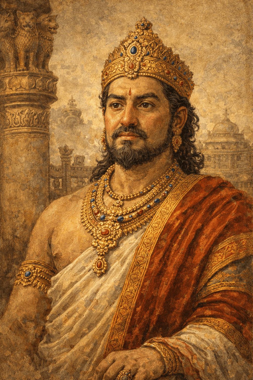 Portrait of Ashoka