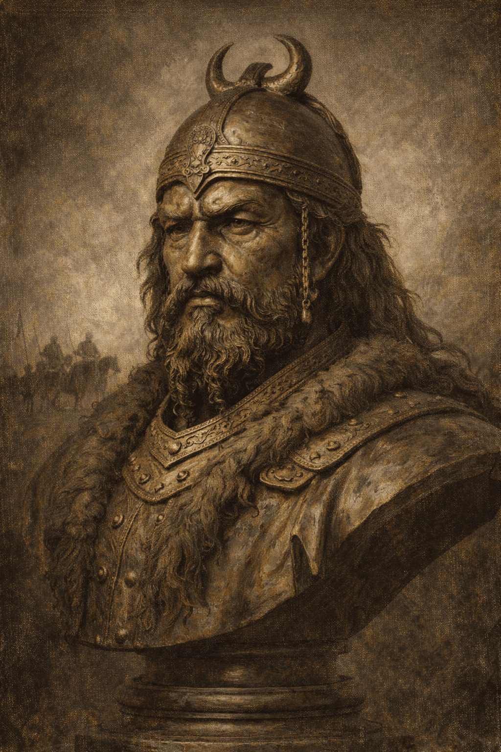 Portrait of Attila the Hun