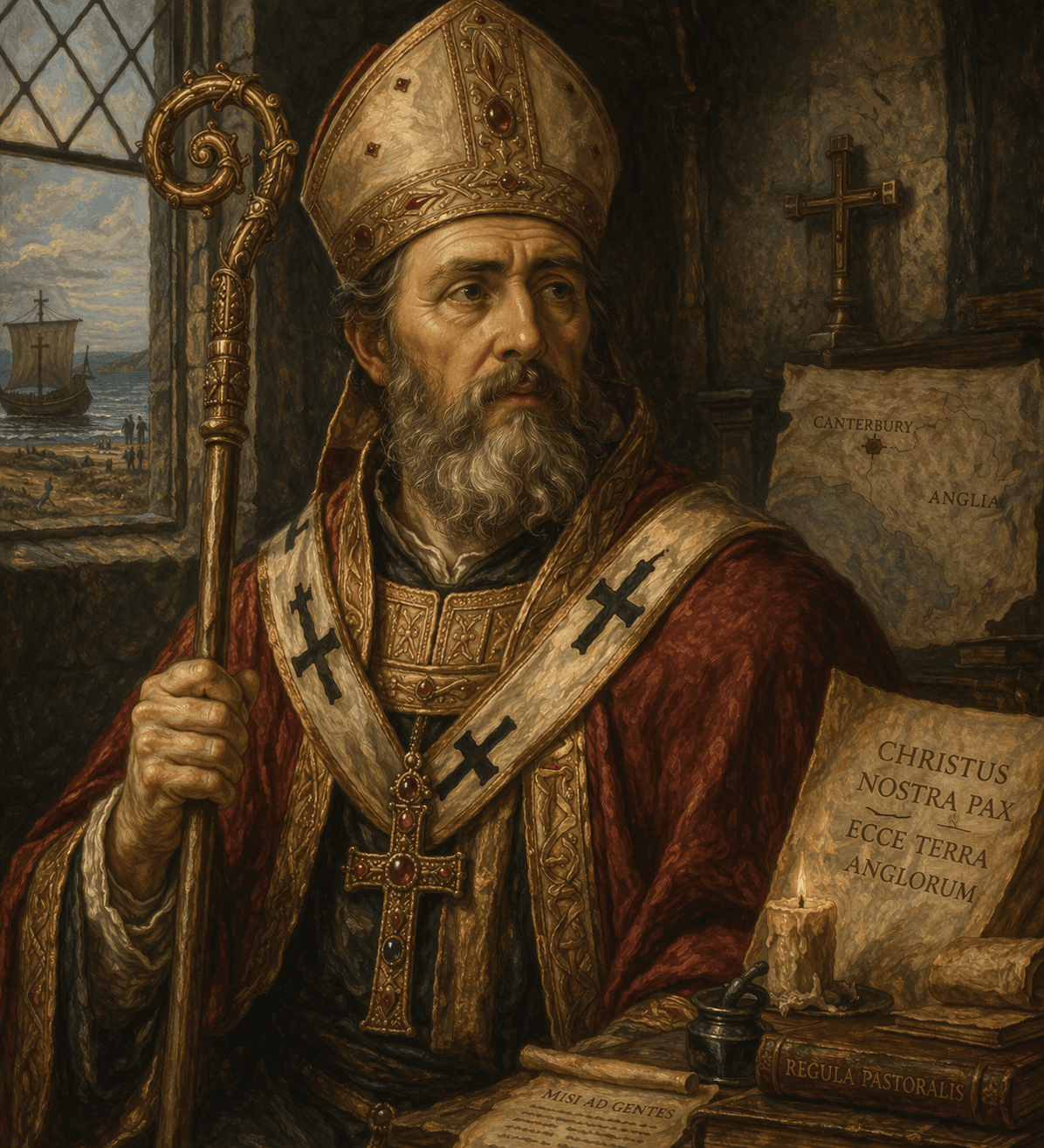 Portrait of Augustine of Canterbury