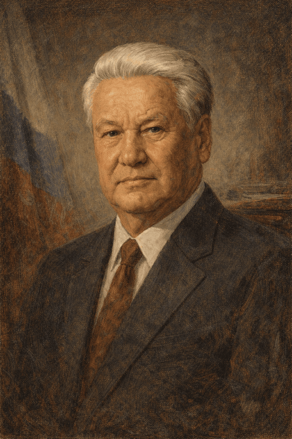Portrait of Boris Yeltsin