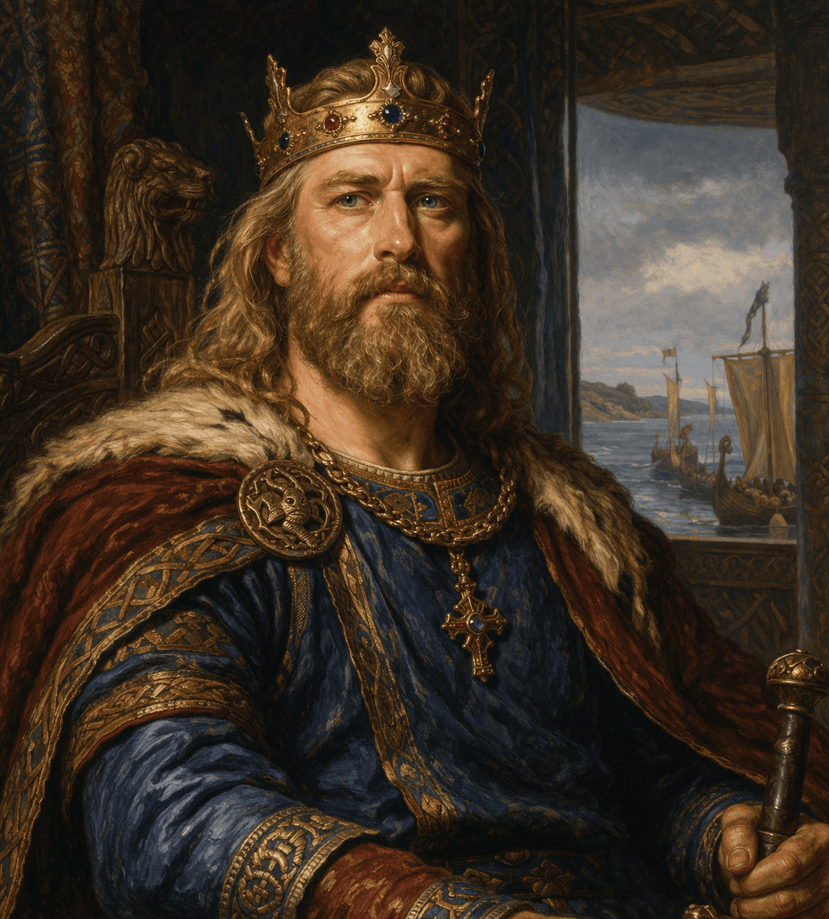 Portrait of Cnut the Great