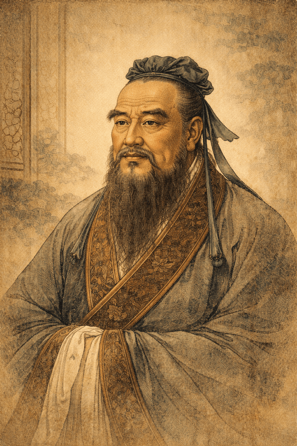 Portrait of Confucius