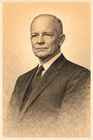 Portrait of Dwight D. Eisenhower