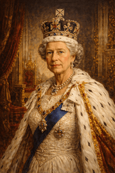 Portrait of Elizabeth II