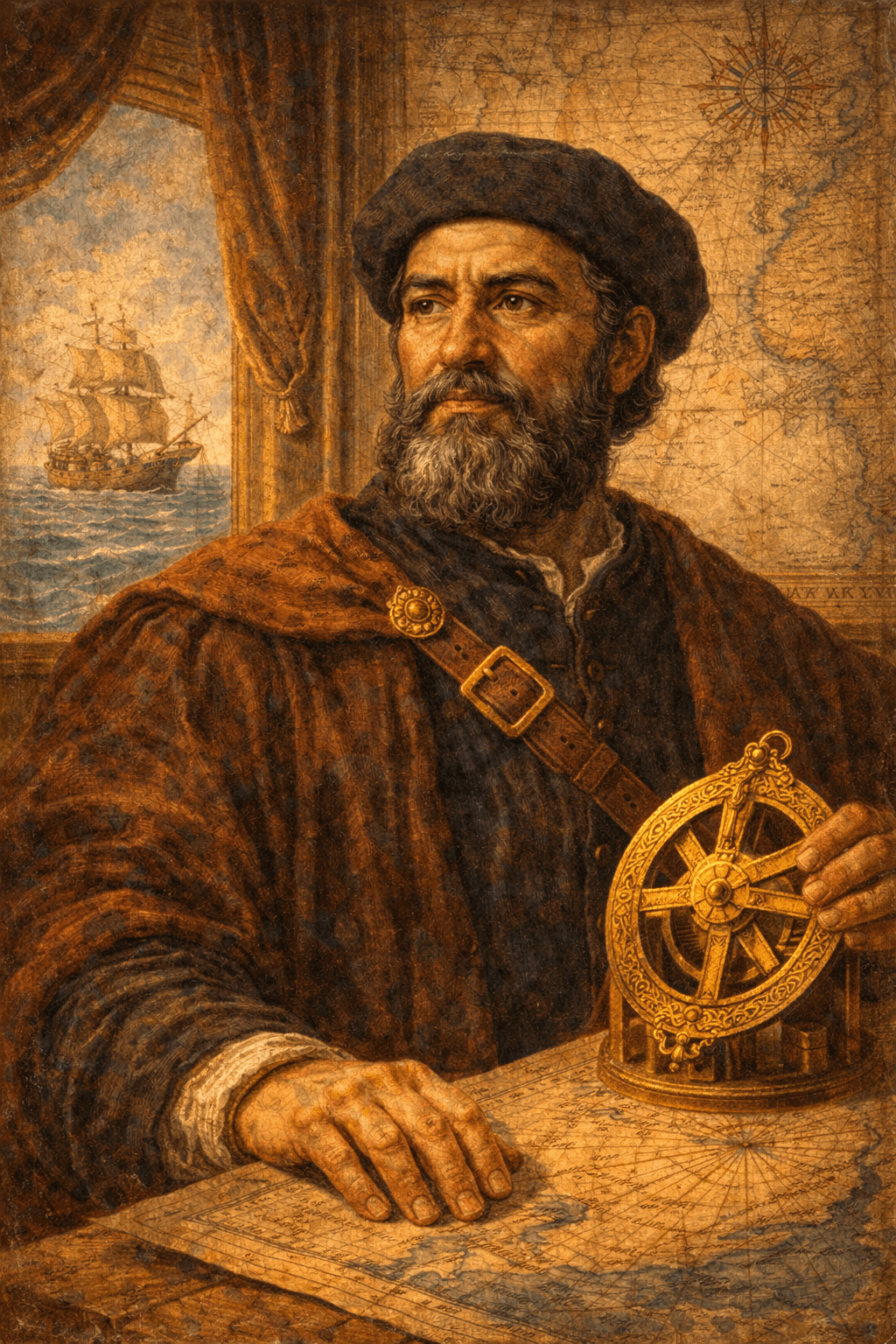 Portrait of Ferdinand Magellan