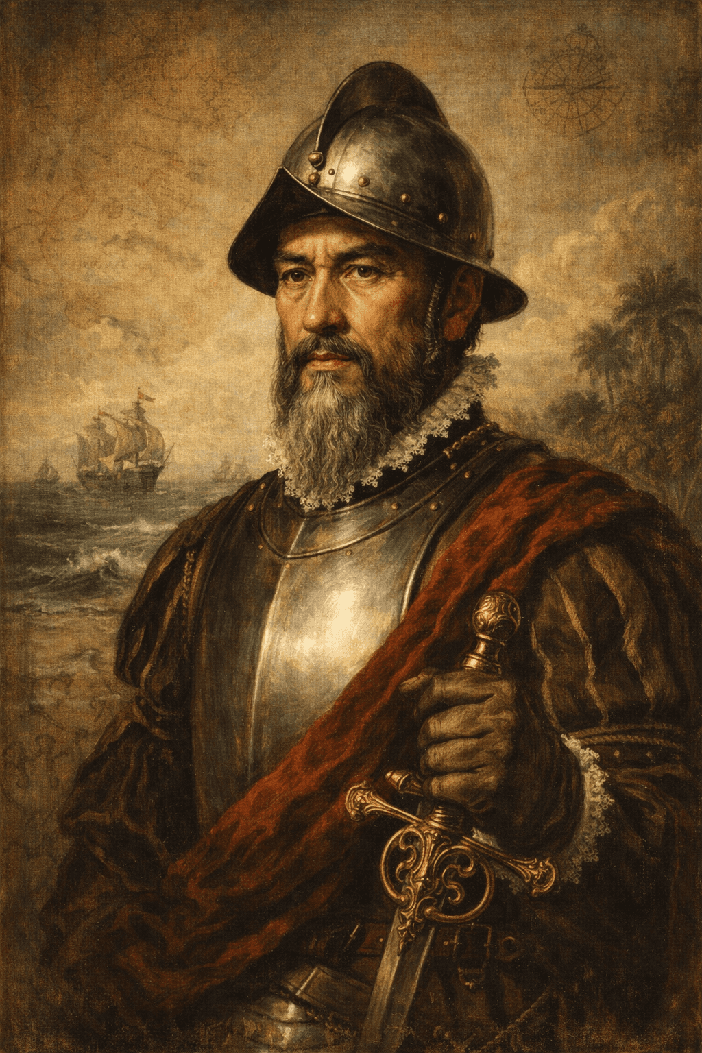 Portrait of Francisco Pizarro