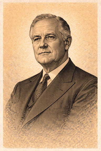 Portrait of Franklin D. Roosevelt
