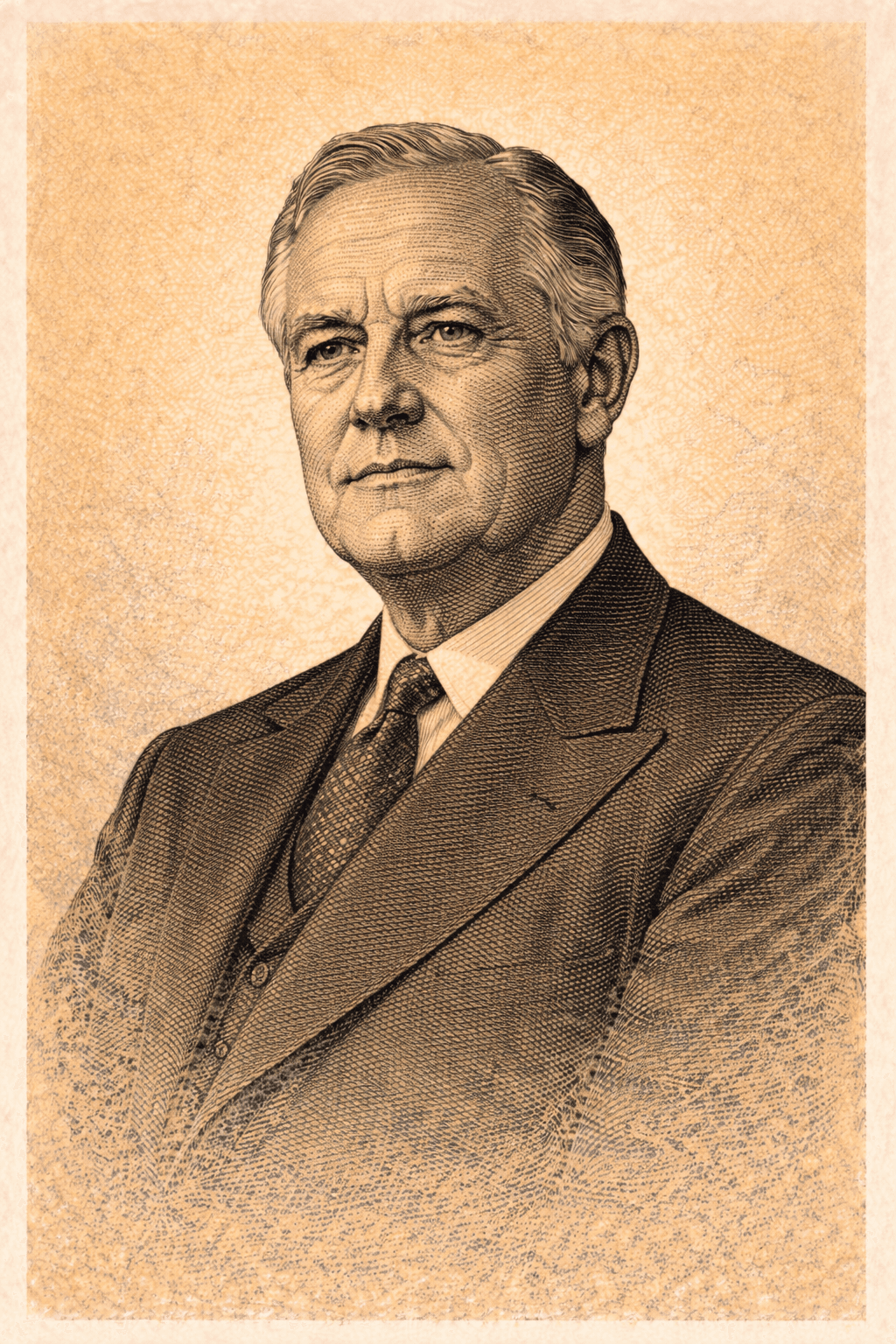 Portrait of Franklin D. Roosevelt