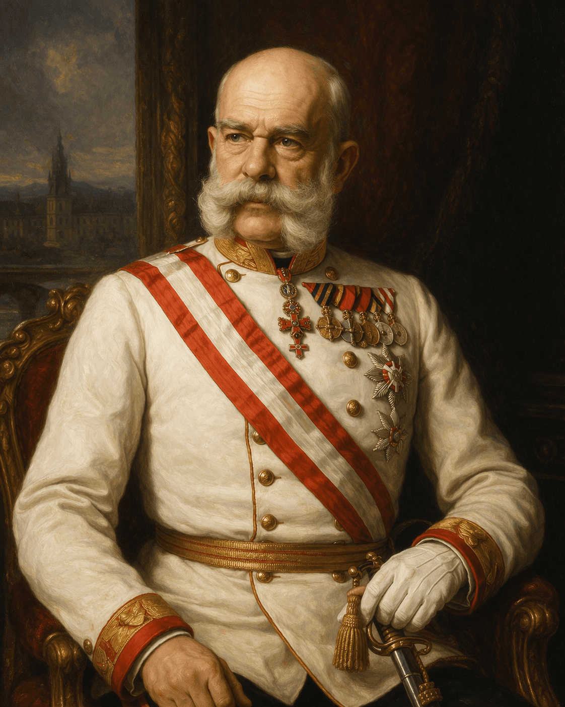 Portrait of Franz Joseph I