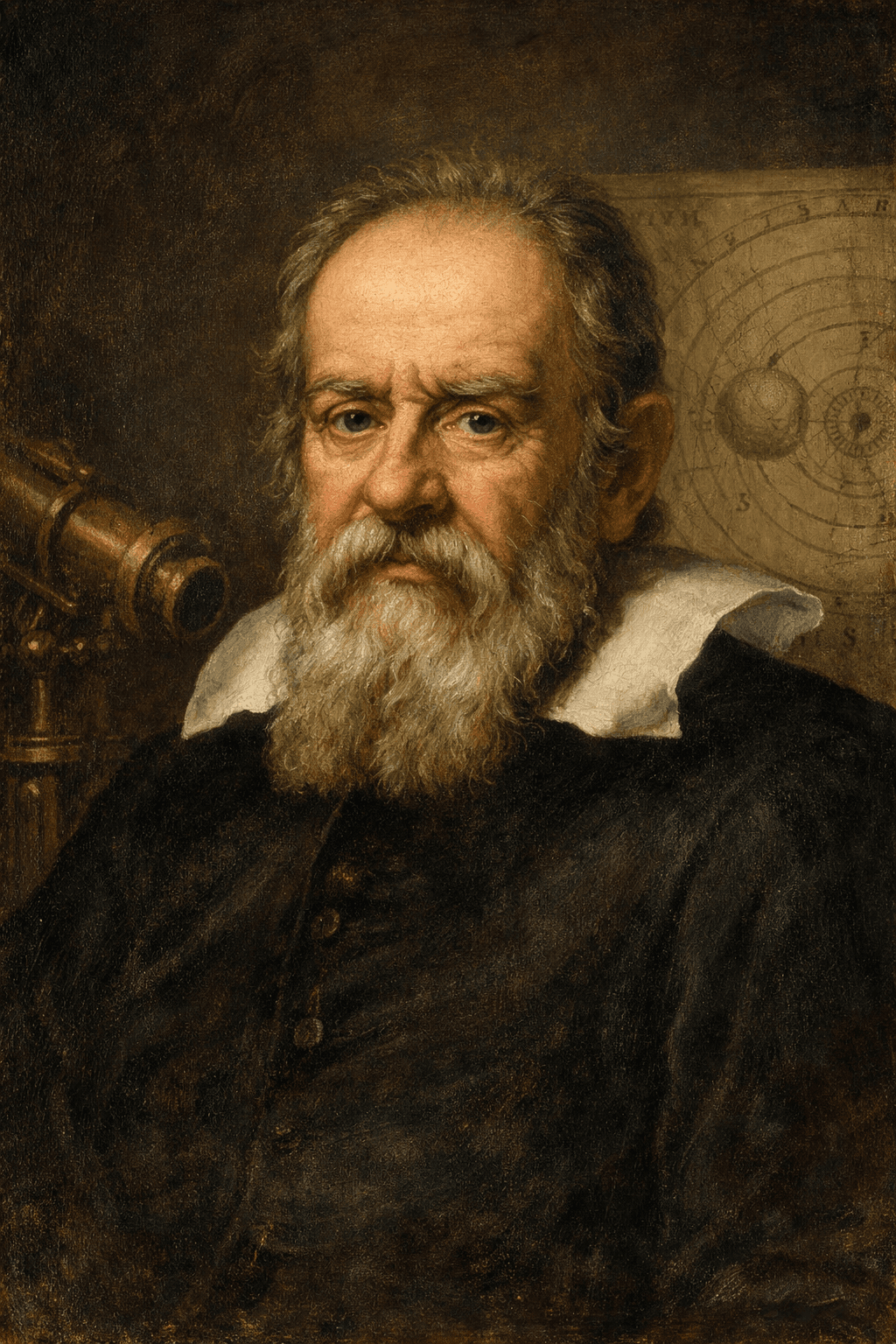 Portrait of Galileo Galilei