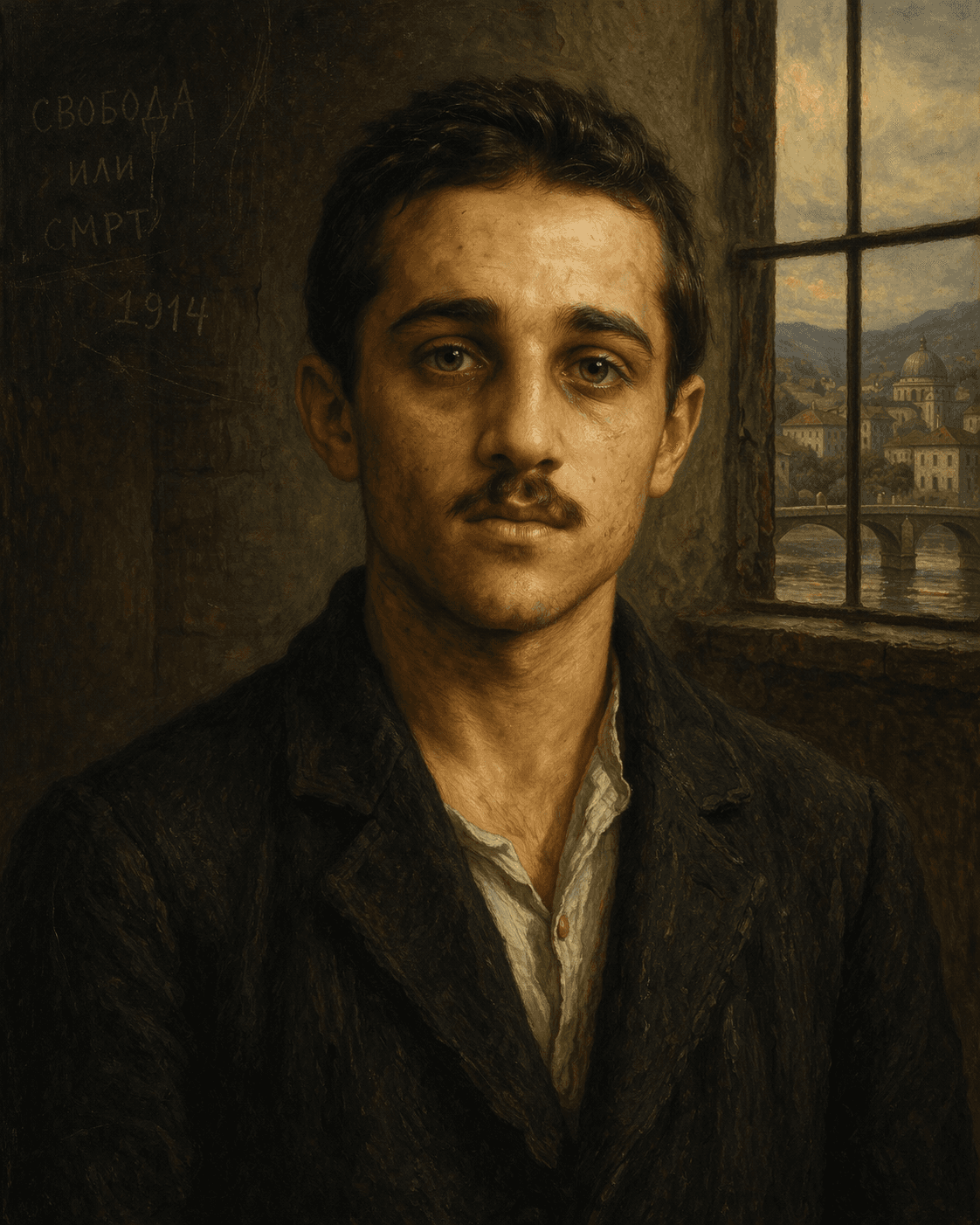 Portrait of Gavrilo Princip