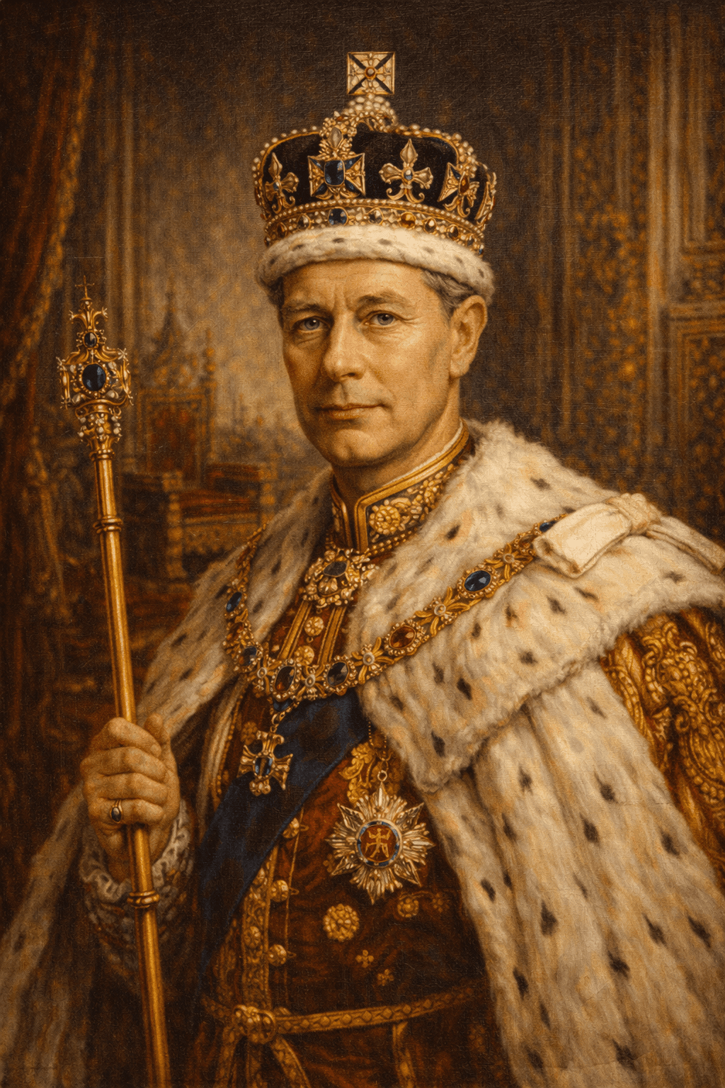 Portrait of George VI