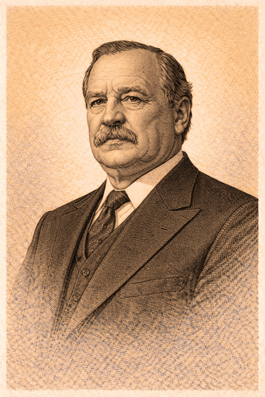 Portrait of Grover Cleveland