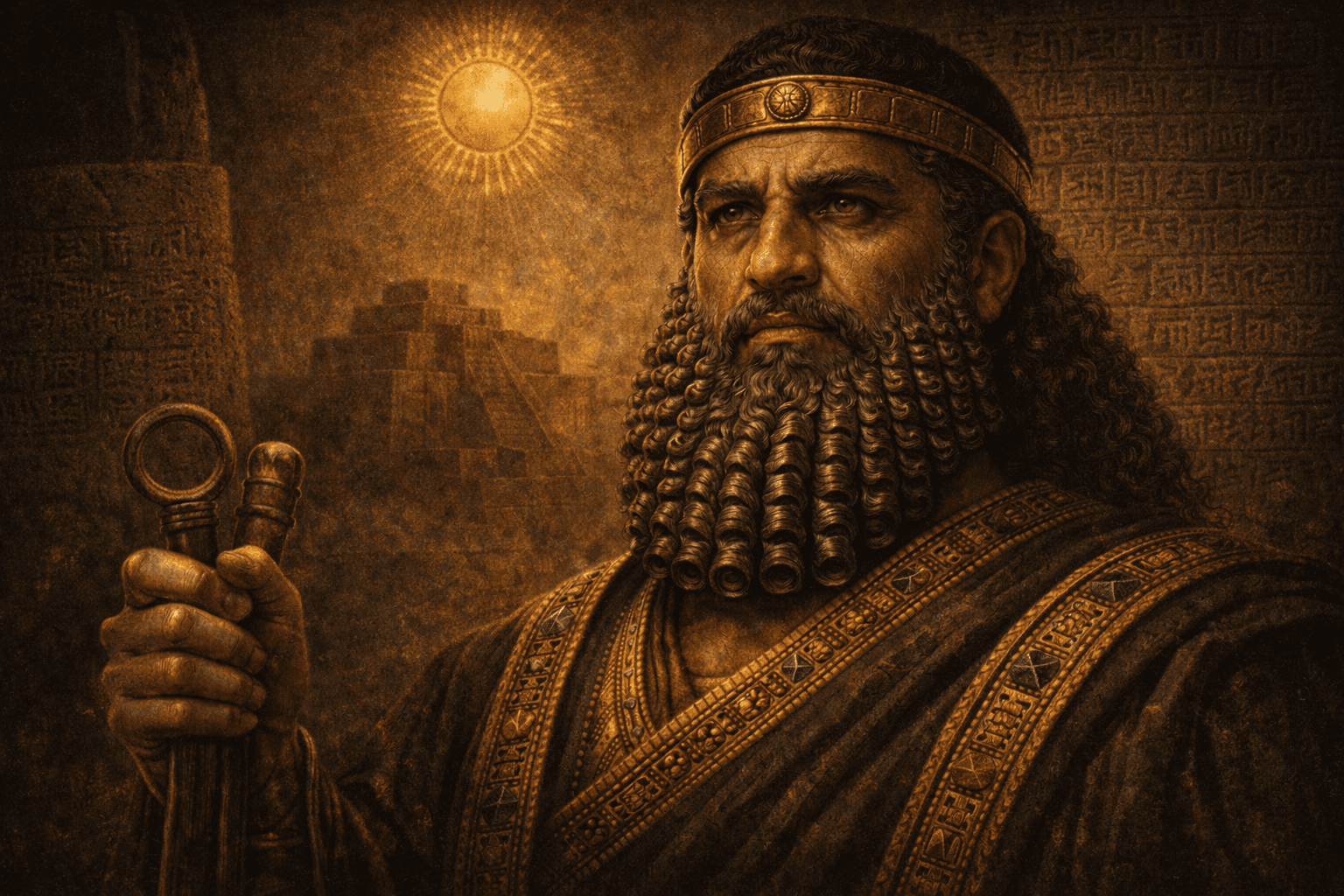 Portrait of Hammurabi