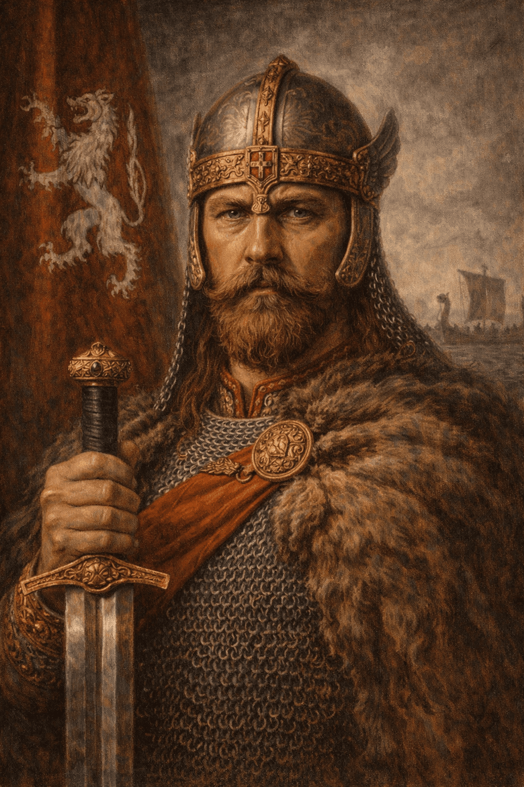 Portrait of Harald Hardrada