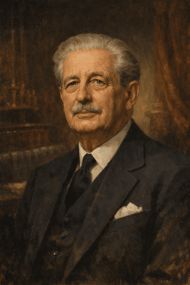 Portrait of Harold Macmillan