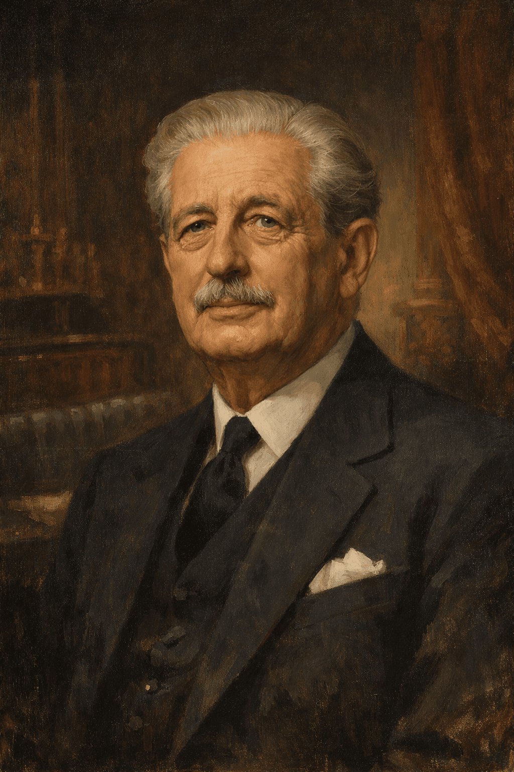 Portrait of Harold Macmillan