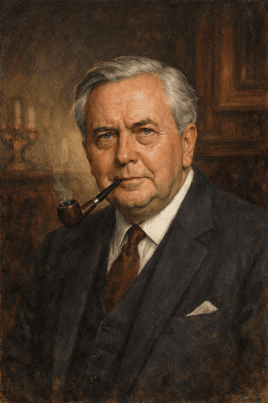 Portrait of Harold Wilson