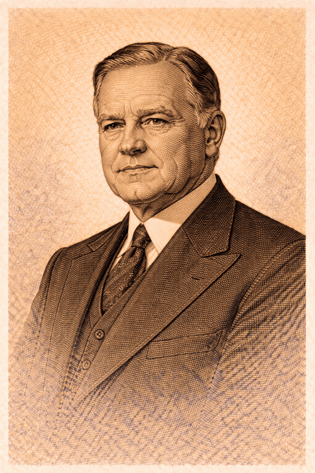 Portrait of Herbert Hoover
