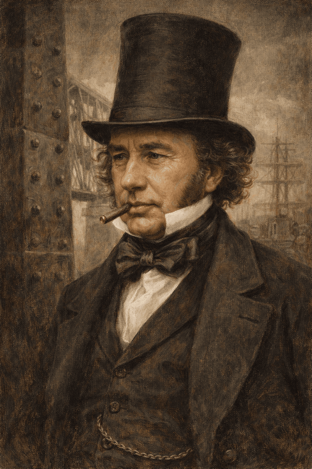 Portrait of Isambard Kingdom Brunel