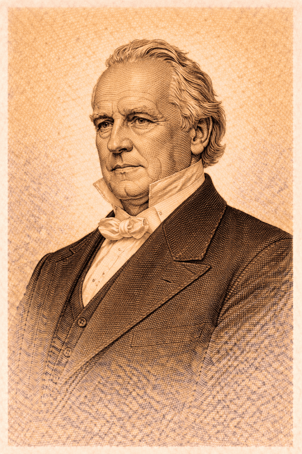 Portrait of James Buchanan