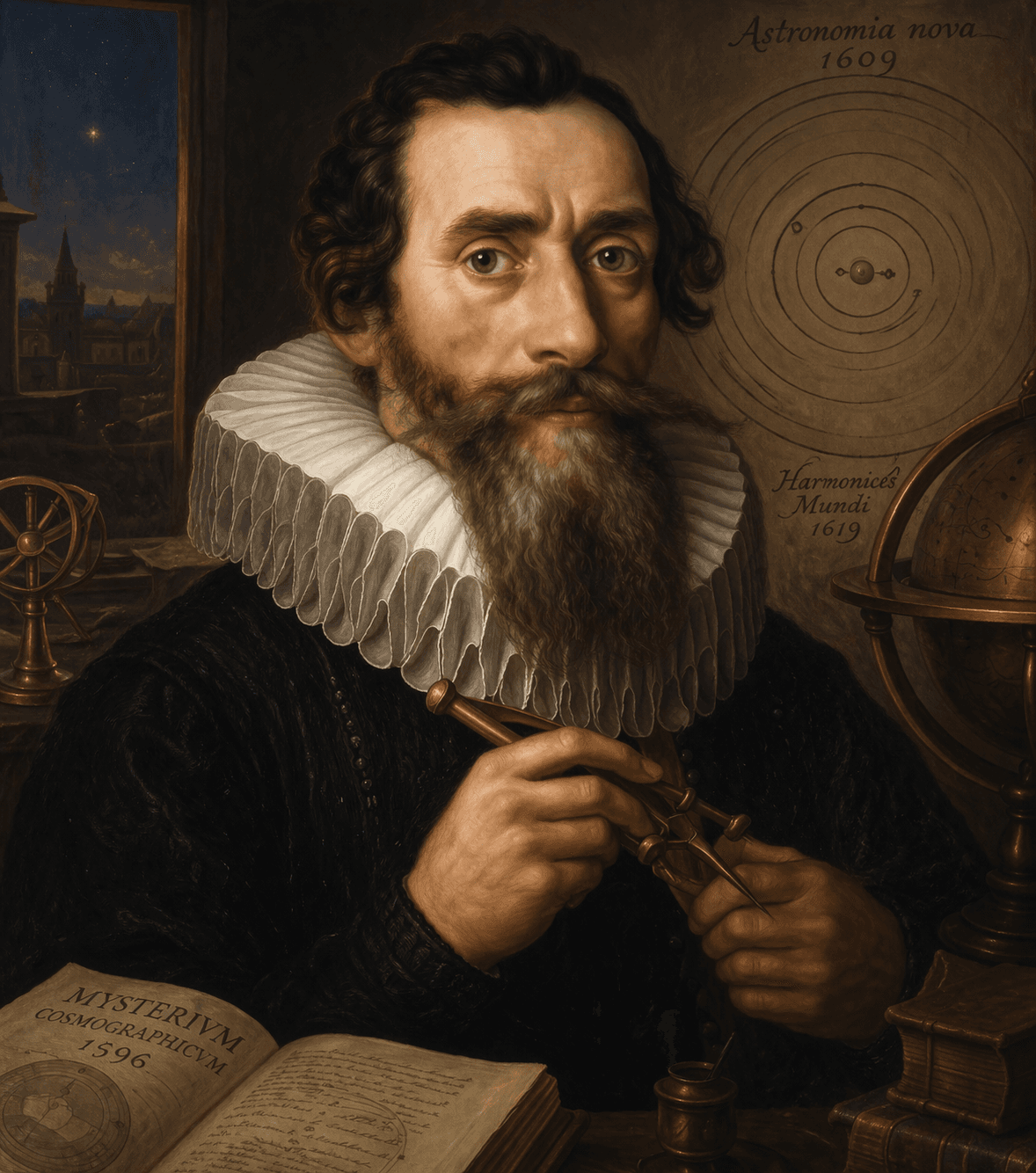 Portrait of Johannes Kepler