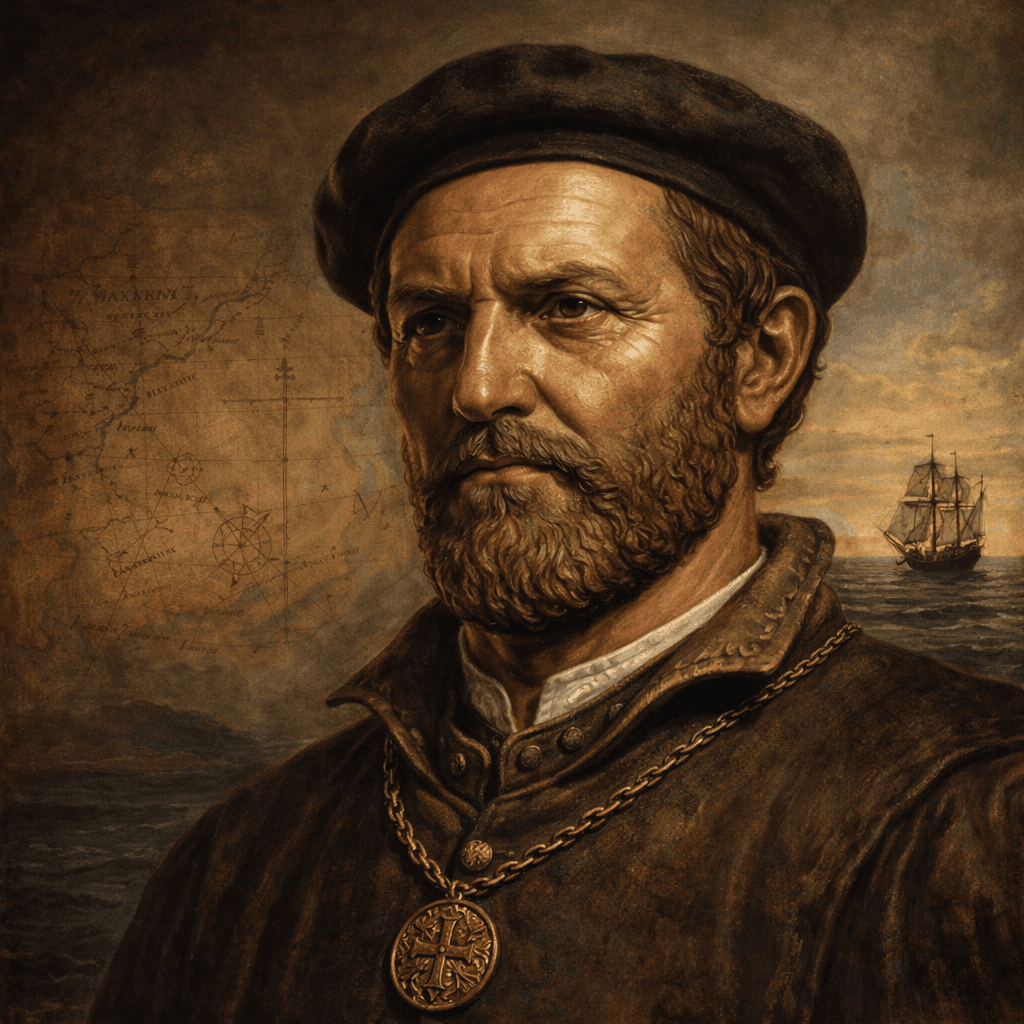 Portrait of Juan SebastiΓ‘n Elcano