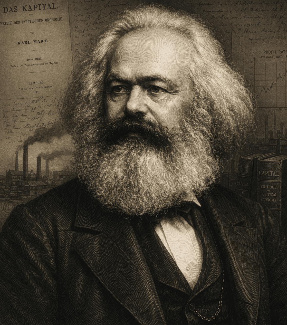 Portrait of Karl Marx