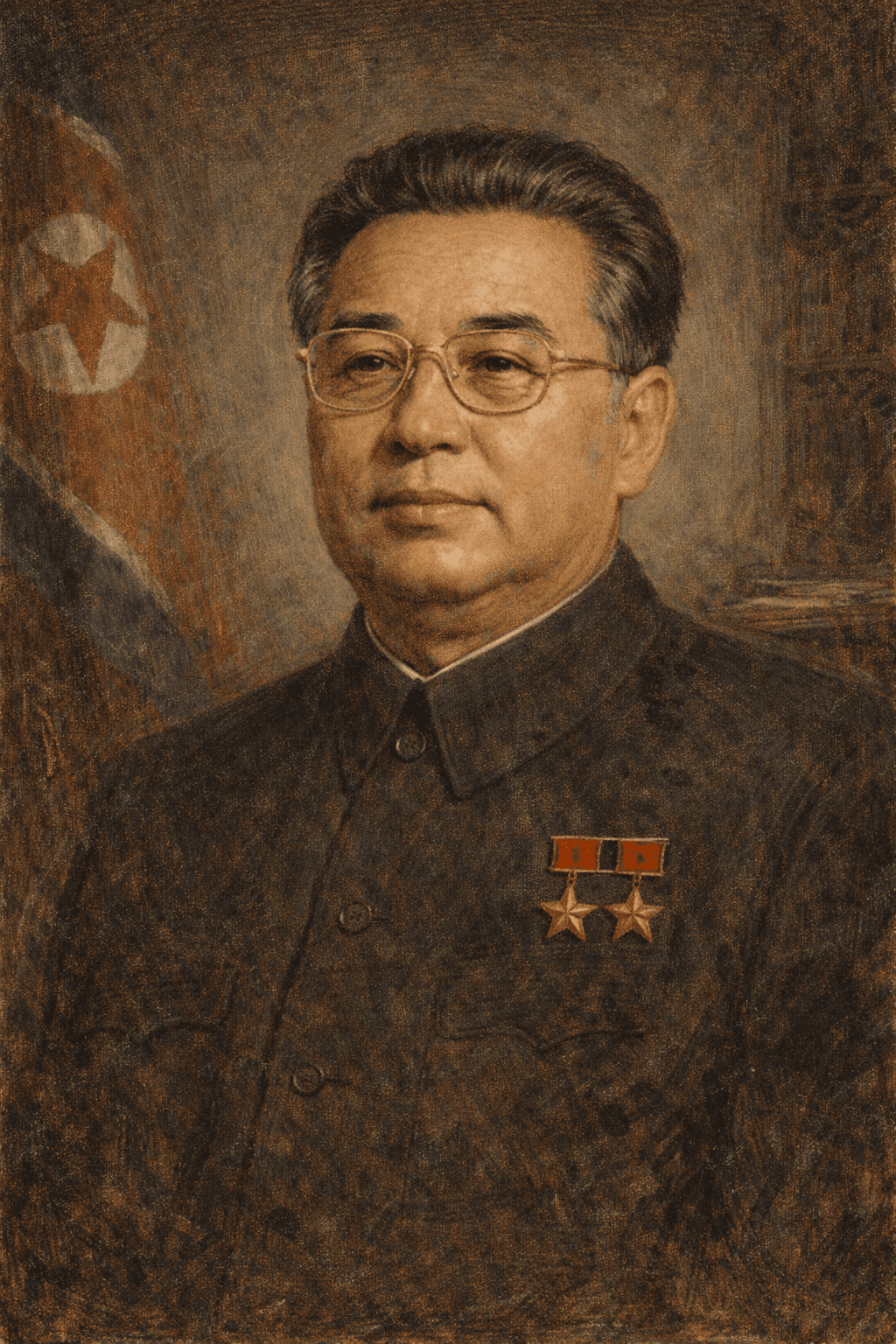 Portrait of Kim Il-sung