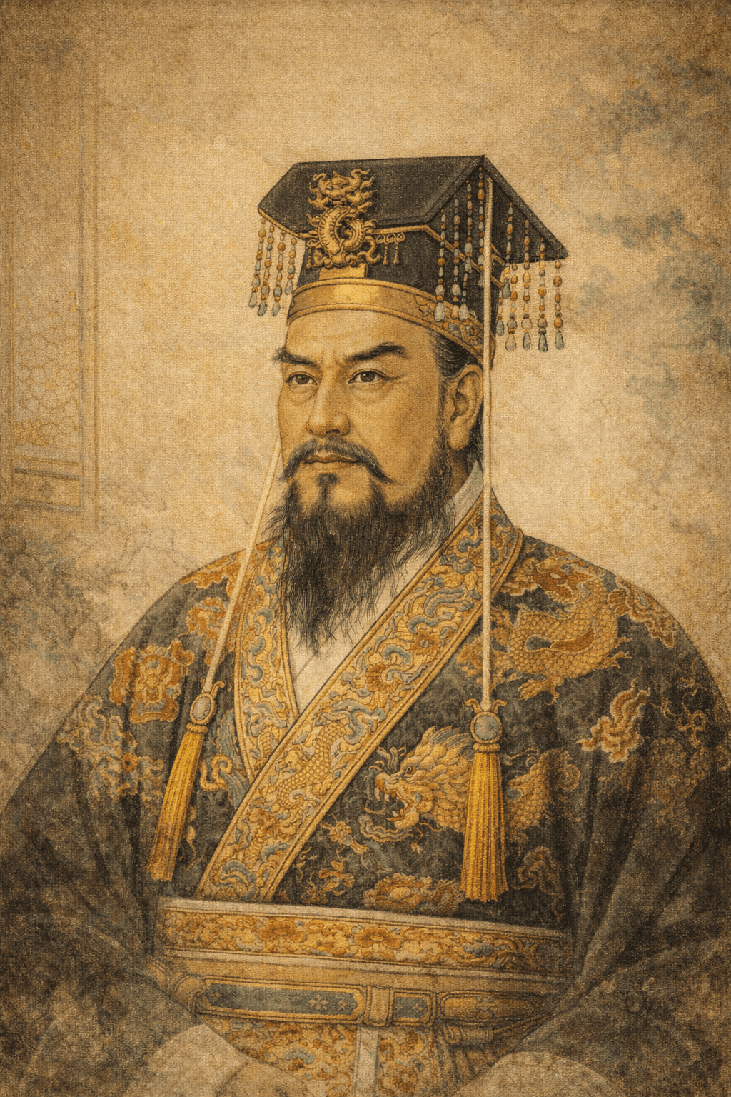 Portrait of King Zheng of Qin