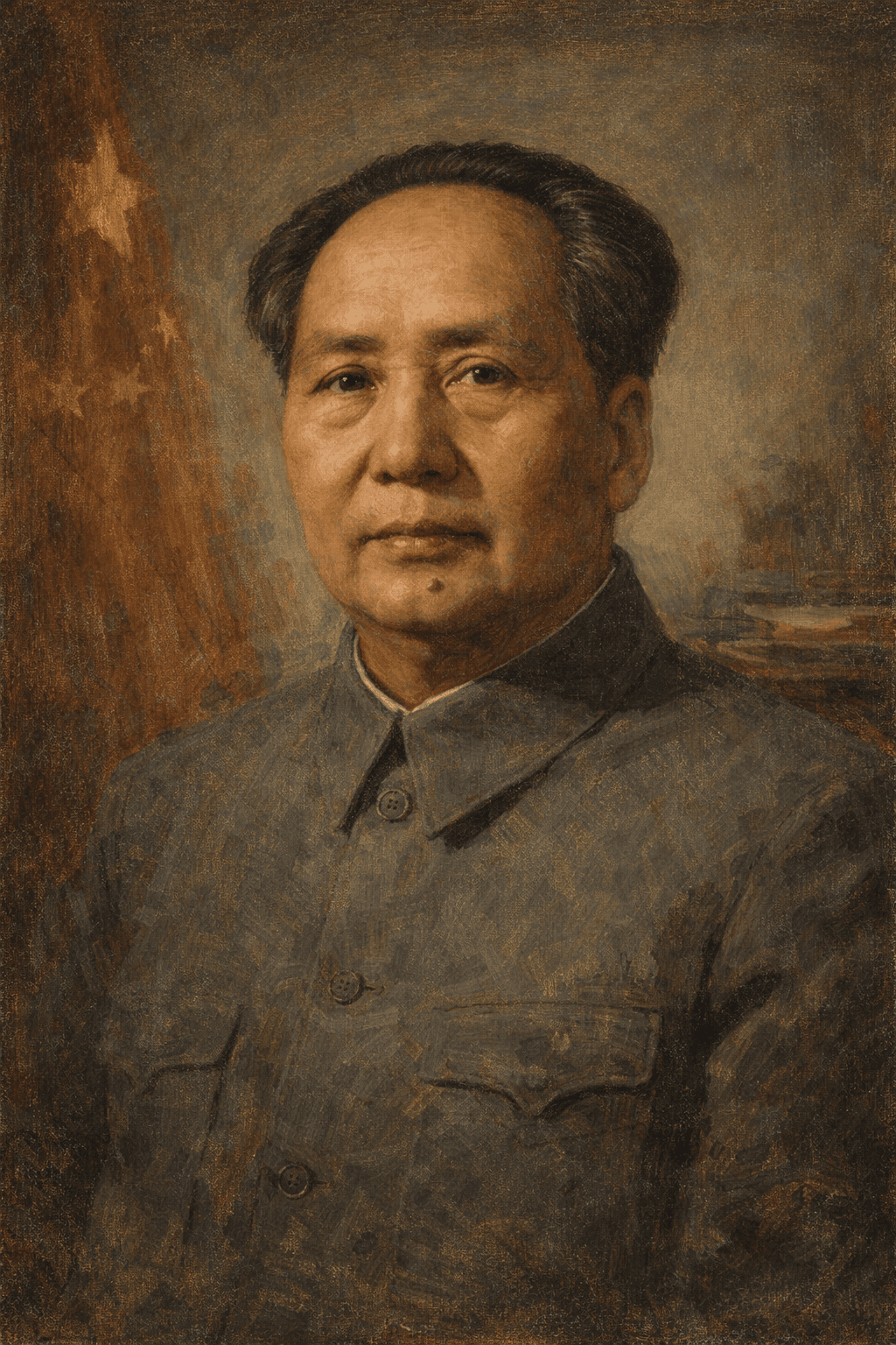 Portrait of Mao Zedong