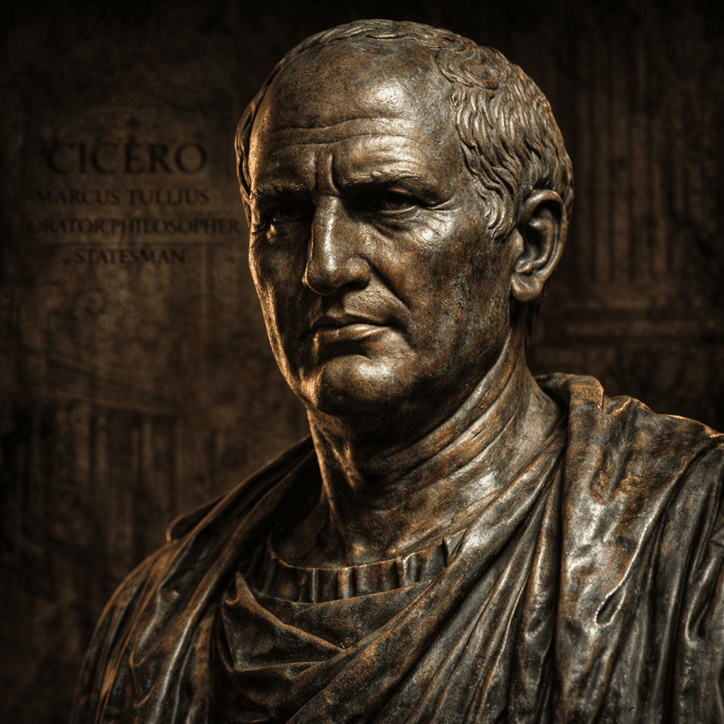 Portrait of Marcus Tullius Cicero