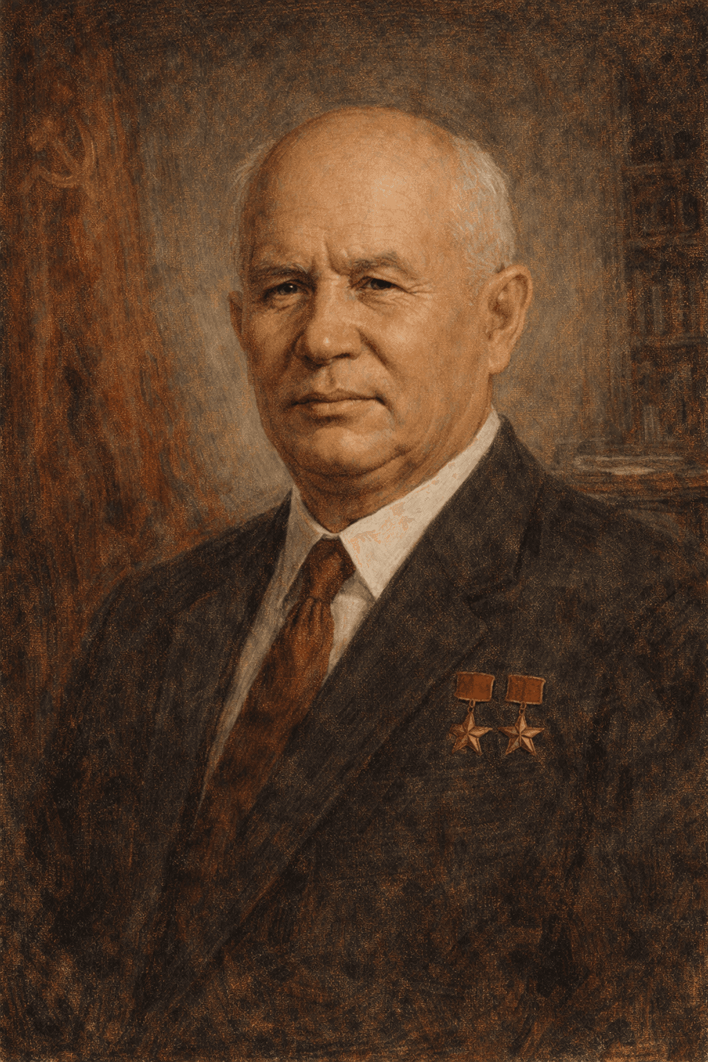Portrait of Nikita Khrushchev