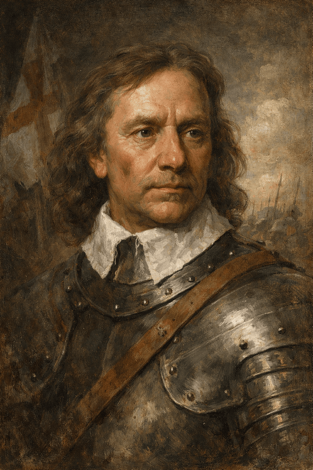 Portrait of Oliver Cromwell