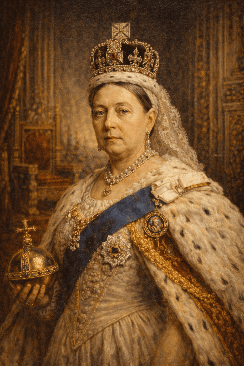Portrait of Queen Victoria