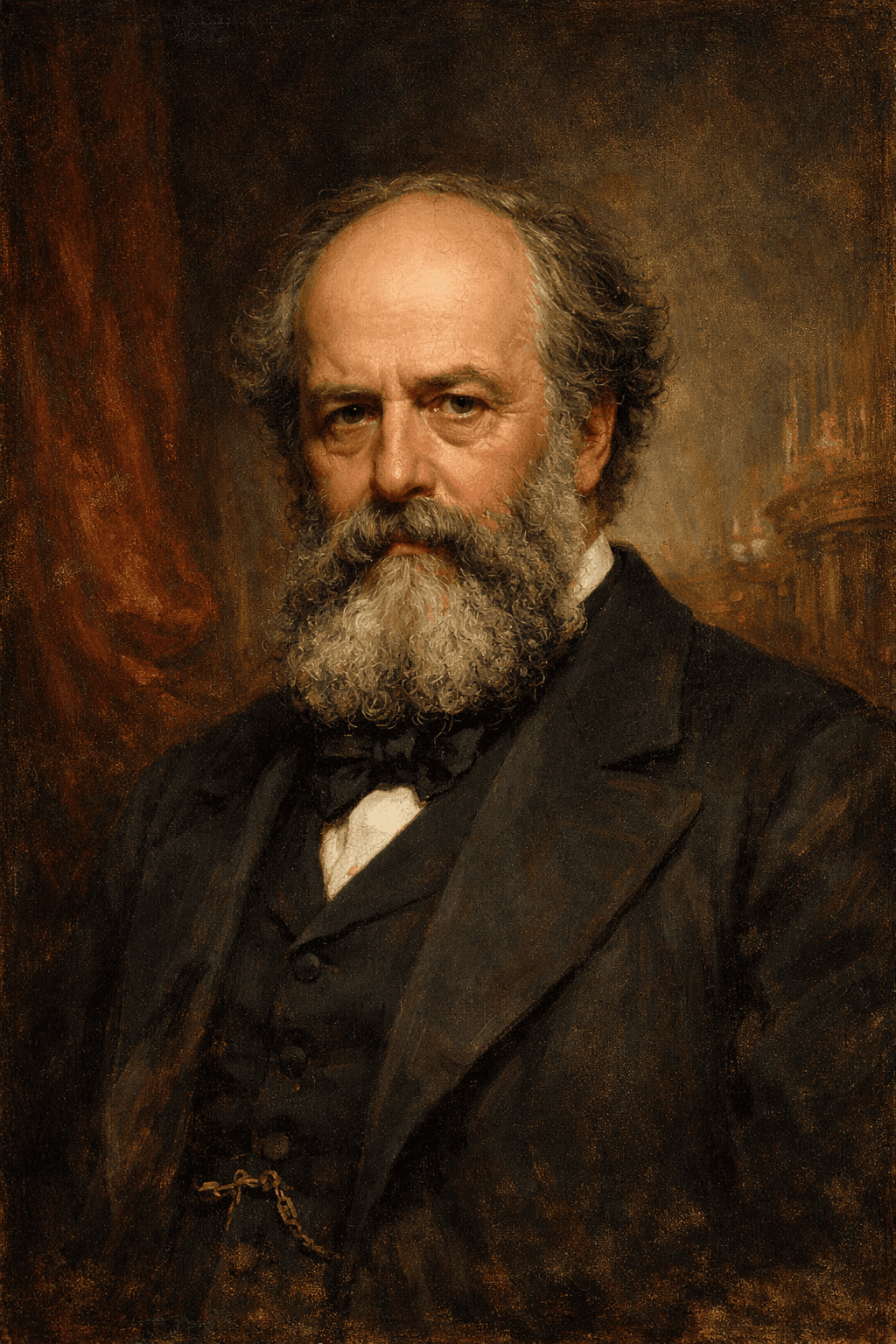 Portrait of Robert Gascoyne-Cecil, 3rd Marquess of Salisbury