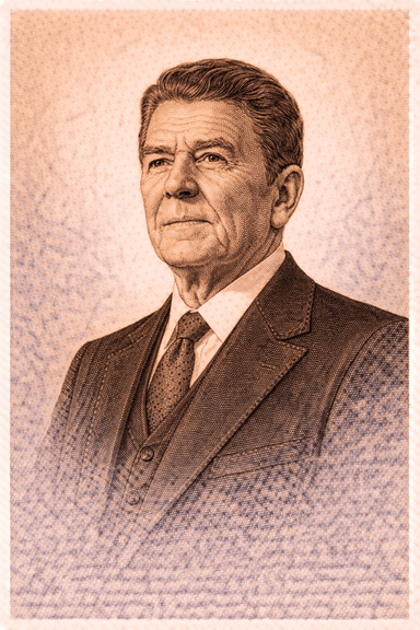 Portrait of Ronald Reagan