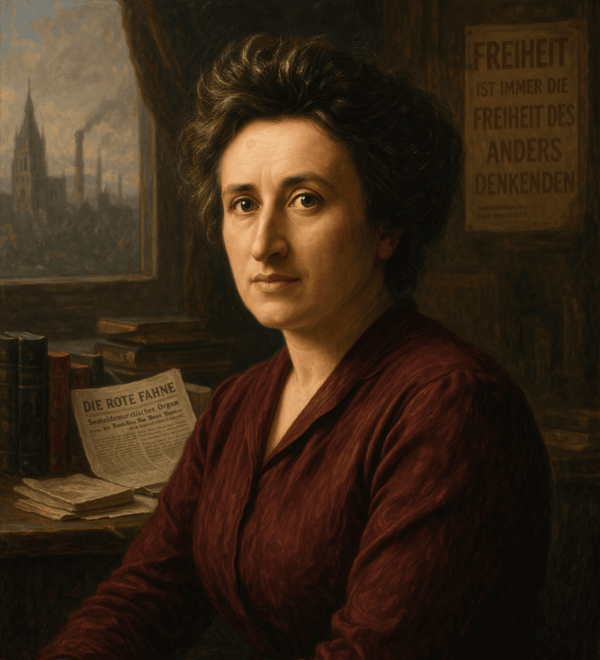 Portrait of Rosa Luxemburg