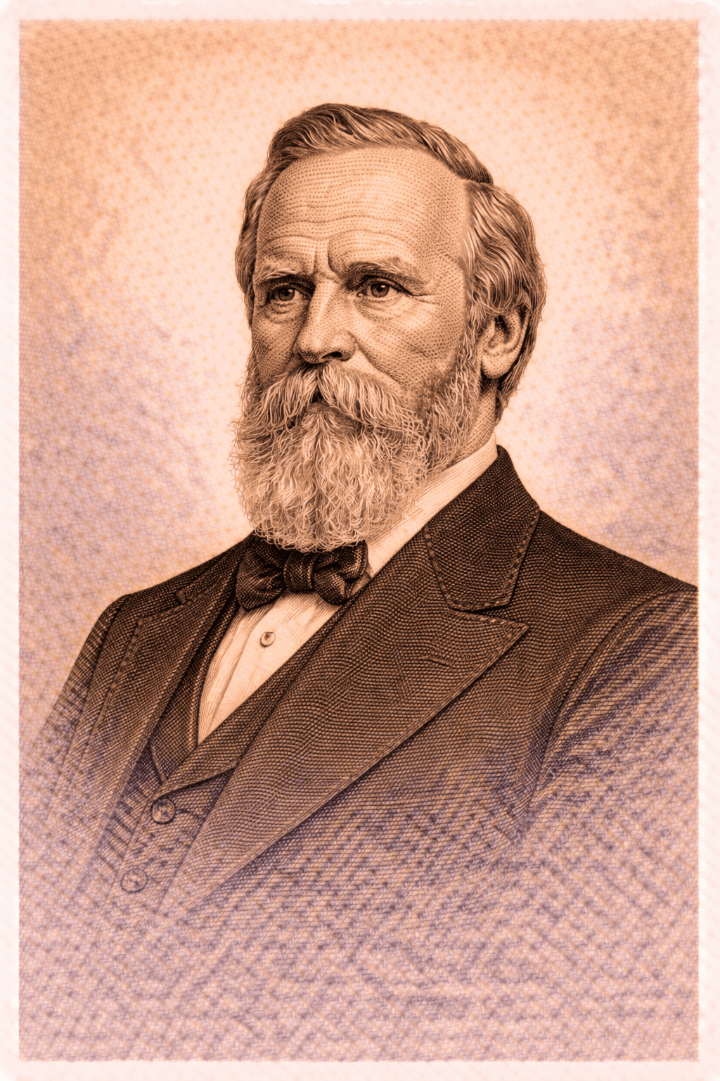Portrait of Rutherford B Hayes