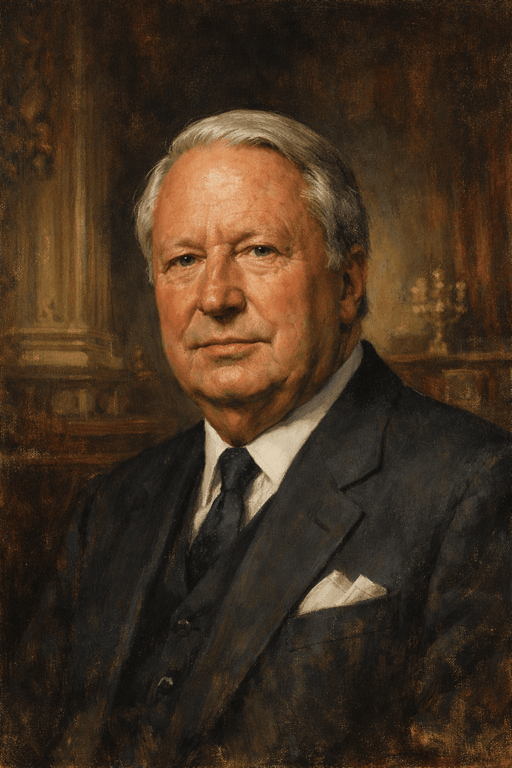 Portrait of Sir Edward Heath