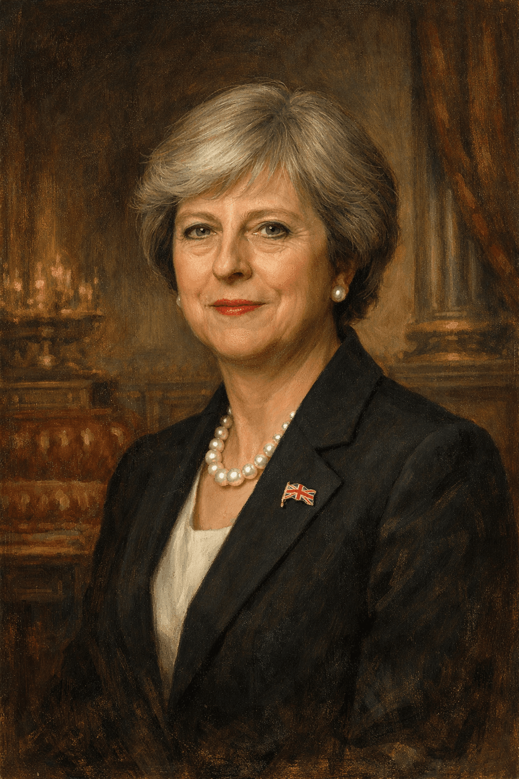 Portrait of Theresa May