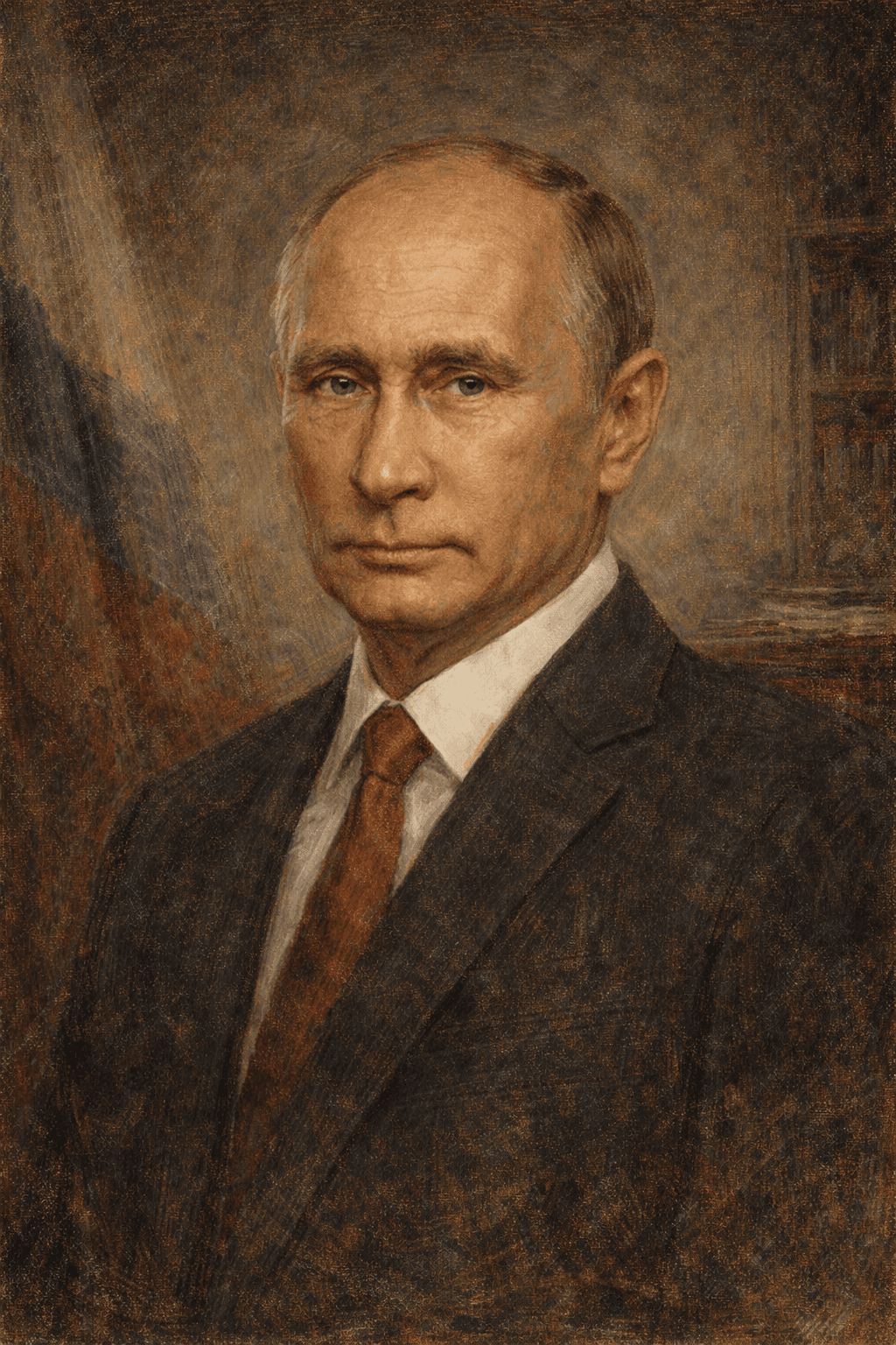 Portrait of Vladimir Putin