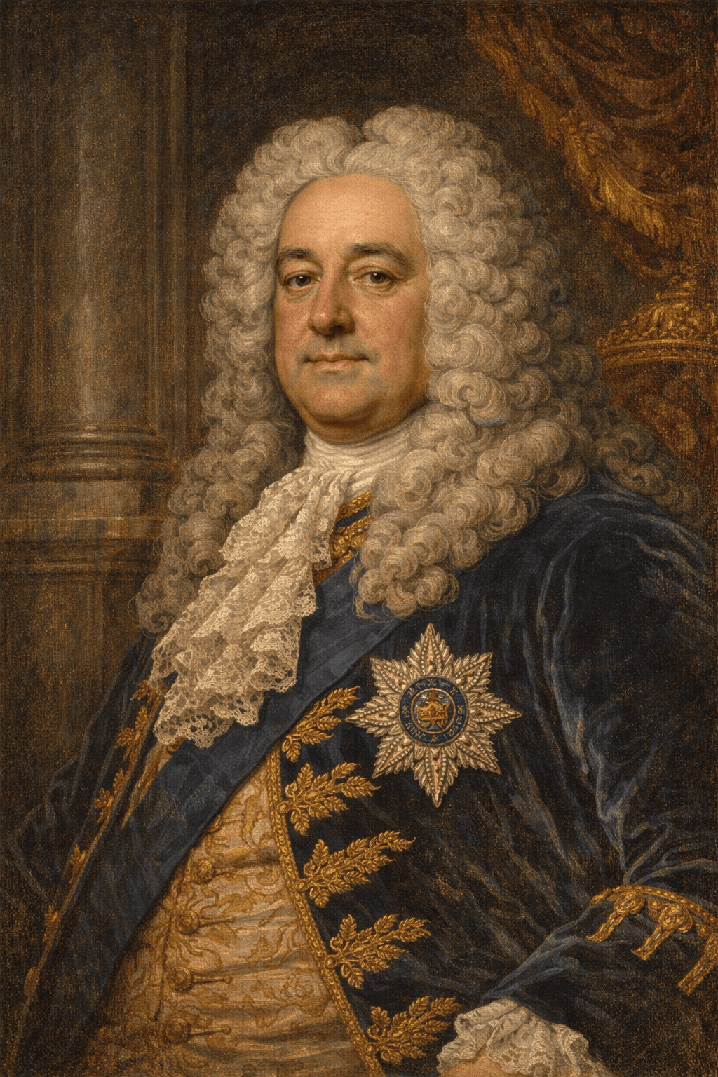 Portrait of William Cavendish, 4th Duke of Devonshire