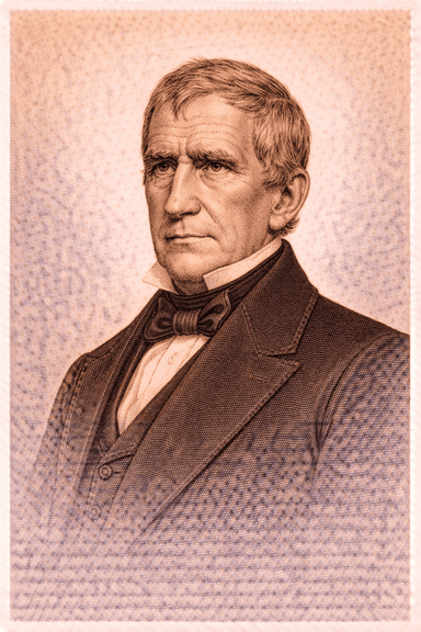 Portrait of William Henry Harrison