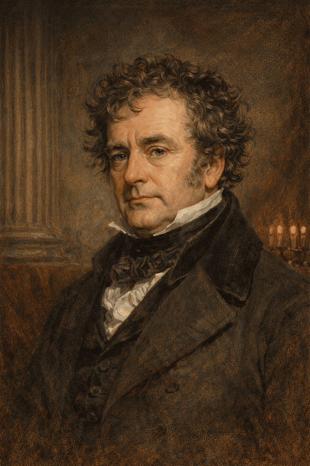 Portrait of William Lamb, Viscount Melbourne