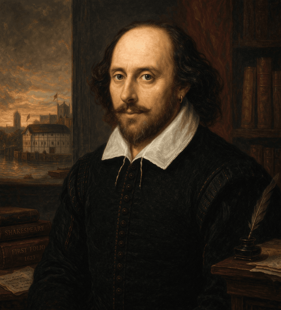 Portrait of William Shakespeare