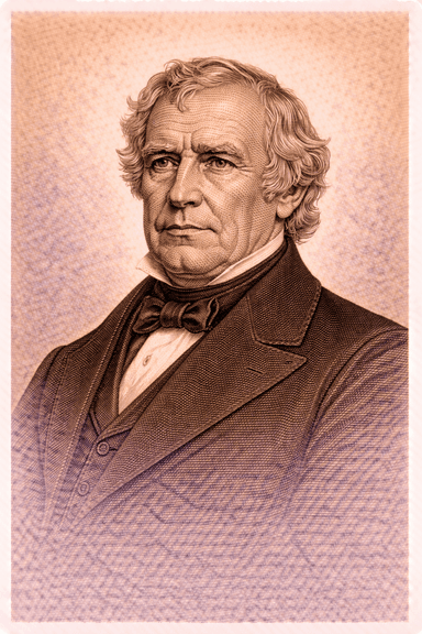 Portrait of Zachary Taylor