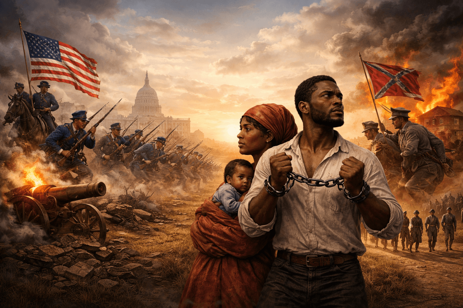 The American Civil War and the Abolition of Slavery