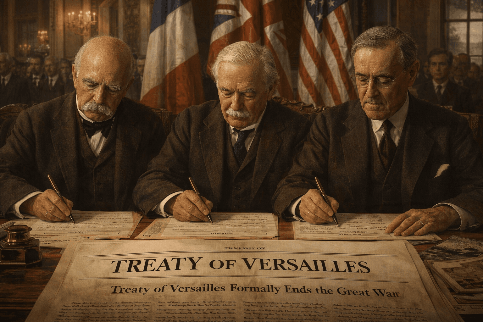 The End of WWI and the Treaty of Versailles